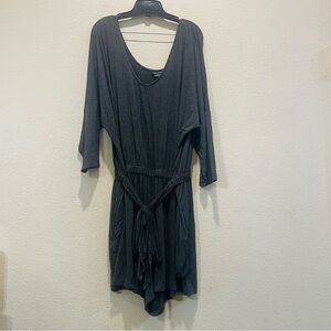 City Chic Romper Grey Size M/18